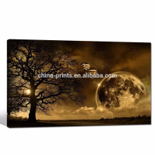 Закат Пейзаж Картинки Giclee Печать / холст Art Dusk Под деревом / зимой Декорации Плакаты